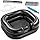 Inflatable Shampoo Basin - Portable Hair Washing Bowl/Tub for Bedridden, Disabled,Injured, Elderly, Hair Washtub for Dreadlocks and at Home Sink Washing (Black)