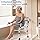 KingPavonini Shower Chair for Inside Shower, 550LBs Heavy Duty Bath Chair with Arms, Medical Shower Seat, Bath Stool Safety Shower Bench with Reinforced Crossing Bar for Elderly, Adults, Disabled