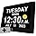 MASSII 【2025 New】 19 Alarms Digital Clock with Loud Voice Talking Time, Auto DST, 20 Custom Reminders, 10-Level Dimmer, Sleep Trainer, Day Date Calendar Clock for Seniors Dementia- 7 Inch with Remote