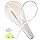 MBFISH Tennis Racket - Super Value Set with Pre-Strung, Comfortable Handle, 27'' Tennis Racquet for Adults, Natural Series Includes 3 Tennis Balls, 2 Overgrips and 1 Tennis Bag Misty Purple 1P