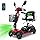 MOVEMAGIC 45-Mile Electric Mobility Scooter w/1080Wh Battery & 350W Motor, Foldable 4 Wheel Travel Scooter for Adults/Seniors, 300 lbs Capacity, 6.2 MPH Max Speed, Dual Baskets