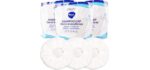 MedVance No Rinse Shampoo Cap | Rinse Free Shower Cap that Shampoos & Conditions | PH Balanced & Hypoallergenic Waterless Hair Wash | 3 Pack
