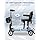 Mobility Scooters for Adults,Ultra Lightweight 36Lbs Folding Electric Powered Scooter for Senior 22 Miles Long Travel Range w/2 Lithium Batteries All Terrain Motorized Scooter Airline Approved