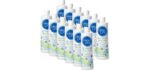 No-Rinse Body Bath, 16 fl oz - Leaves Skin Clean, Refreshed and Odor-Free, Rinse-Free Formula (Pack of 12) - Makes 16 Complete Baths Per Bottle