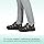 Orthofeet Men's Orthopedic Saturn Hands-Free Slip-On Sandals - Black, Size 10.5