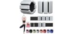 Pilates Wrist Ankle Weights for Women, Wearable Strong Arm & Leg Weights Set of 2(1Lbs Each), Adjustable Ankle Weights for Walking, Yoga, Dance, Barre, Gym