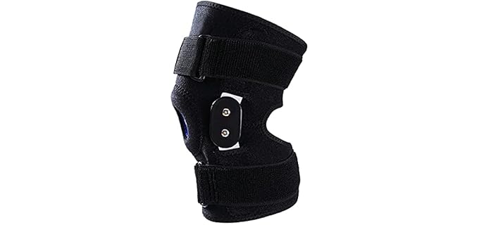 Plus-Size Decompression Knee Brace, Stable Support of The Knee, Effective Relief of ACL, Arthritis, Meniscus Tear, Tendinitis Pain, Adjustable Compression Band, Suitable for Men and Women