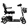 Pride Revo 2.0 4-Wheel Mobility Scooter, 400 Lbs. Weight Capacity, Comfort-Trac Suspension, with 5-Year Extended Warr (Grey)