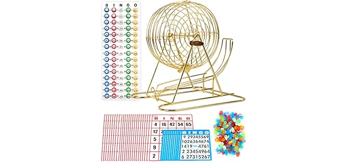 Regal Bingo Professional Bingo Game Set with 11