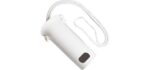 Rehabilitation Advantage Single Cord Sock Aid Helper Device – 9.5 Inches x 4 Inches x 3 Inches with Adjustable Cord. Lightweight, Convenient, and Easy to Use.
