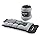 RitFit Ankle Wrist Weights for Women & Men (1 Pair) with Fully Adjustable Strap for Arm, Hand & Leg - Best for Walking, Jogging, Gymnastics, Aerobics (GreyNew - 4 lbs Each)