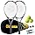 Senston Tennis Rackets for Adults 27 inch Tennis Racquets - 2 Player Tennis Set with 2 Grips, 2 Vibration Dampers