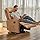 Sweetcrispy Recliner Chair, 360 Swivel Rocker Chair for Adults, Glider Rocker Recliners, Nursery Chairs for Living Room, High Back, Upholstered Deep Seat, Classical Brown