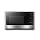 BLACK+DECKER Countertop Microwave Oven, 0.9 Cu.Ft, 900W, Stainless Steel | 10 Power Levels, Push-Button Door, Child Safety Lock, Countertop, 6 Auto Cook Presets