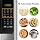 BLACK+DECKER Countertop Microwave Oven, 0.9 Cu.Ft, 900W, Stainless Steel | 10 Power Levels, Push-Button Door, Child Safety Lock, Countertop, 6 Auto Cook Presets