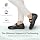 Orthofeet Celina Orthopedic Women's Mary Jane Shoes, Black, Size 10 Wide