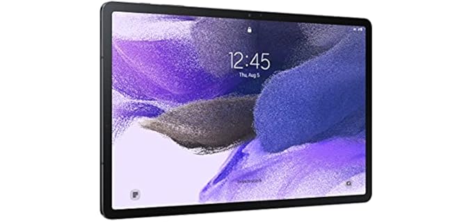 SAMSUNG Galaxy Tab S7 FE 12.4” 64GB WiFi Android Tablet, Large Screen, S Pen Included, Multi Device Connectivity, Long Lasting Battery, US Version, 2021, Mystic Black