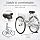 Schwinn Meridian Adult Tricycle Bike, Mens and Womens Three Wheel Beach Cruiser, 26-Inch Wheels, Low Step-Through Frame, Wide Seat, Rear Folding Basket, 1-Speed, White
