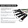 TheFitLife Exercise Resistance Bands with Handles - 5 Fitness Workout Bands Stackable up to 110/150 lbs, Training Tubes with Large Handles, Ankle Straps, Door Anchor Attachment, Carry Bag (110 LBS)